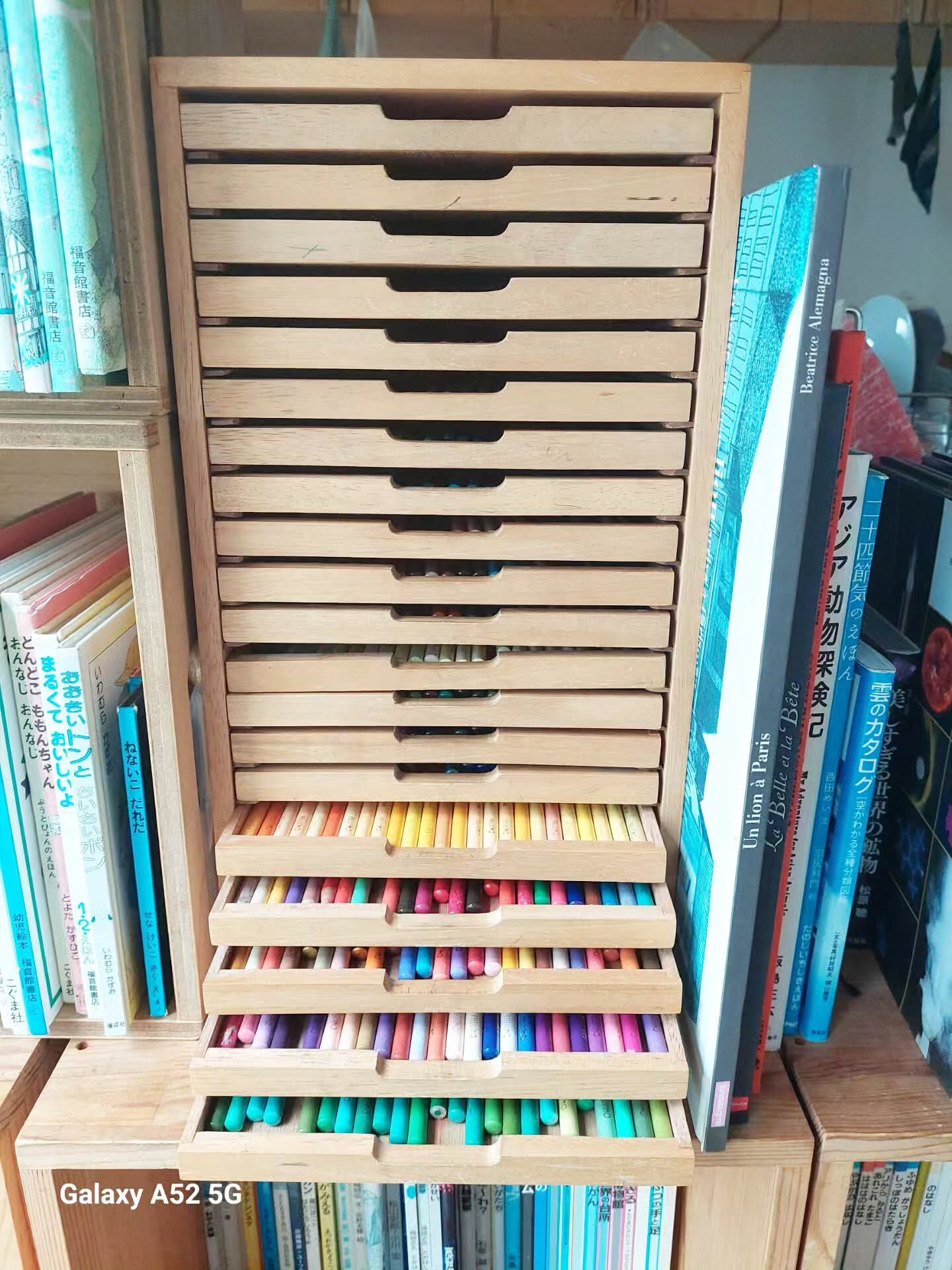 500色の色鉛筆